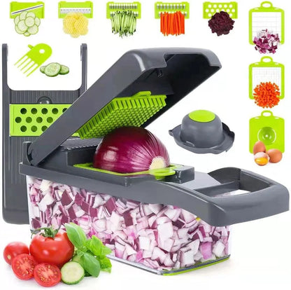 16-in-1 Multifunctional Vegetable Chopper &amp; Slicer