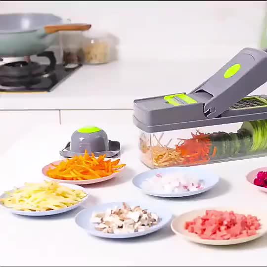 16-in-1 Multifunctional Vegetable Chopper &amp; Slicer