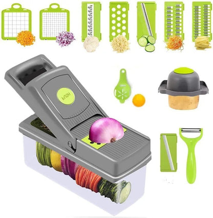 16-in-1 Multifunctional Vegetable Chopper &amp; Slicer