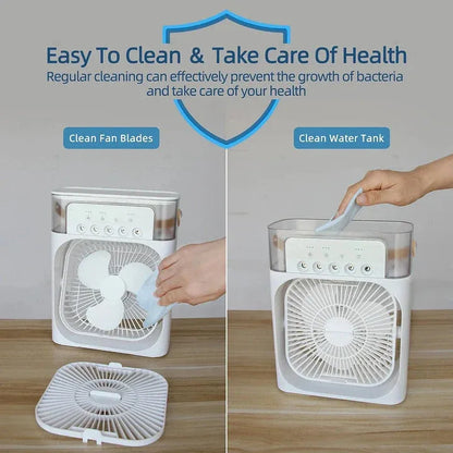 Handheld Folding Turbo Fan
