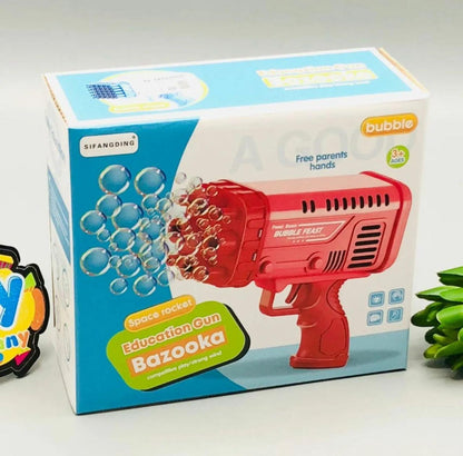 Bazooka Bubble Gun Toy – Fun Automatic Bubble Machine