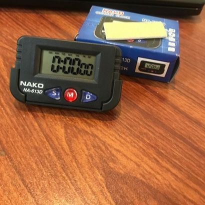 Takshun TS 613A Digital Car Dashboard Clock Compact